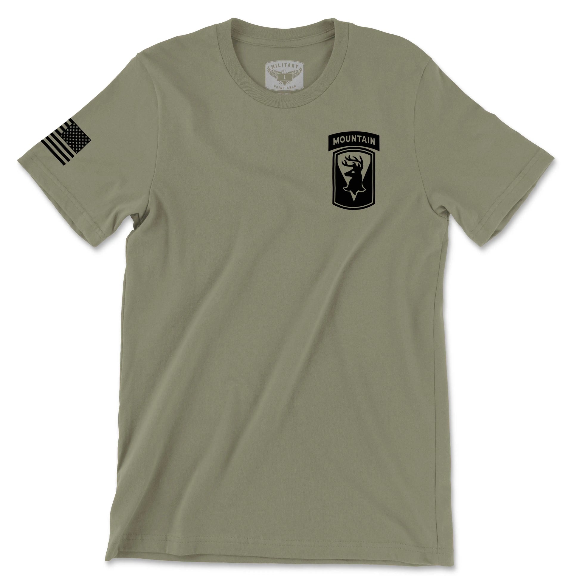 186th F Co BSB Coyote Brown Tee