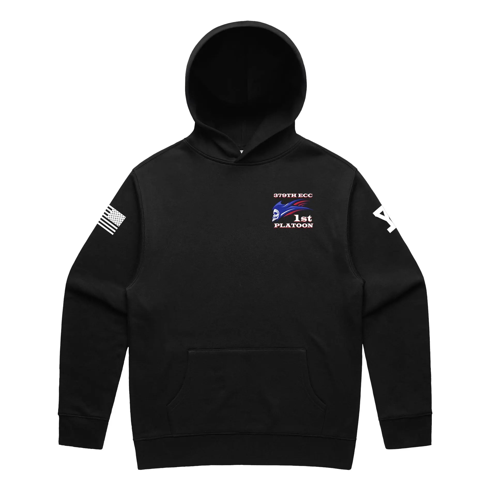 379th ECC 1st Platoon Black Hoodie