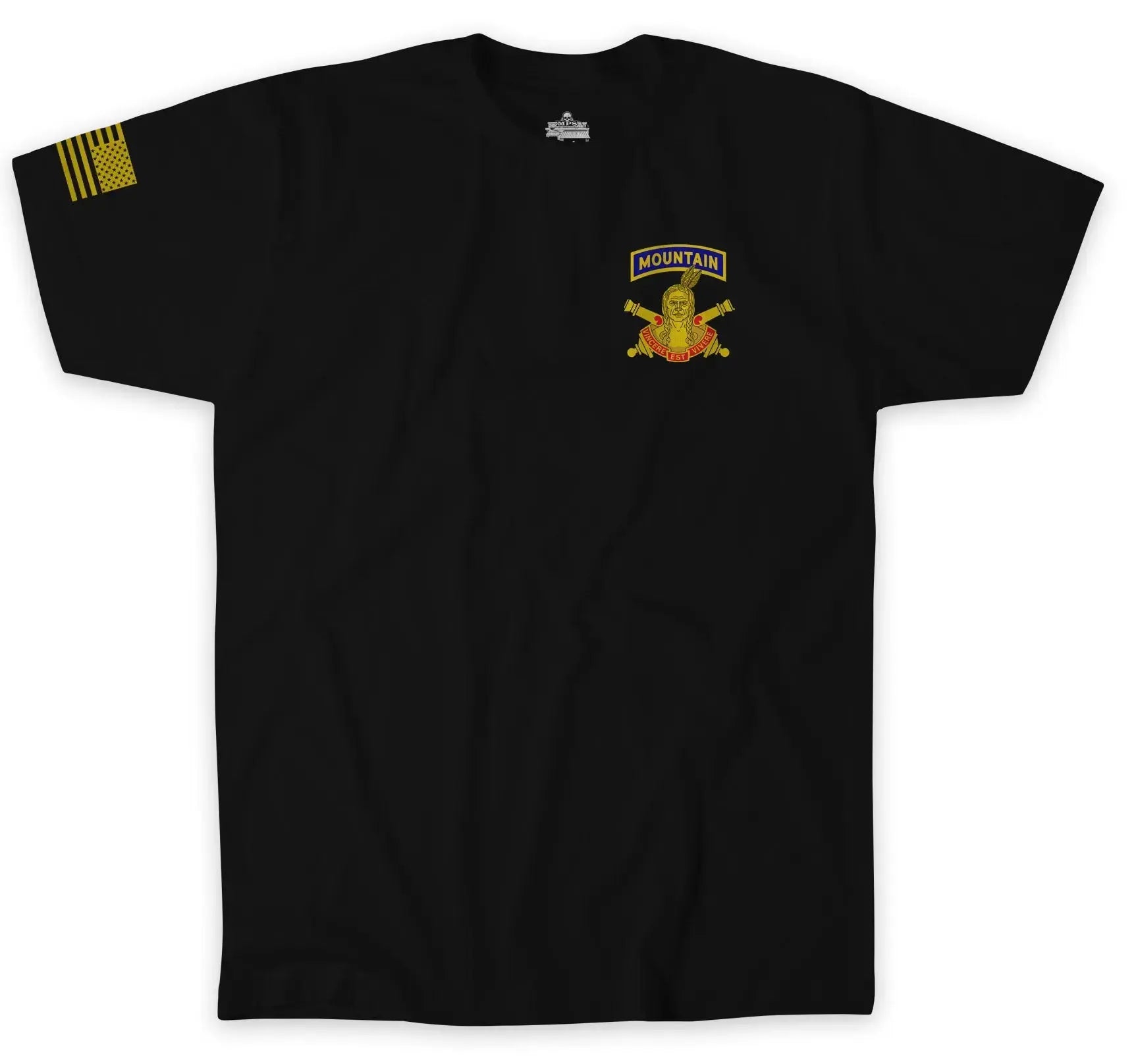 1-101st FA Battalion Black Tee