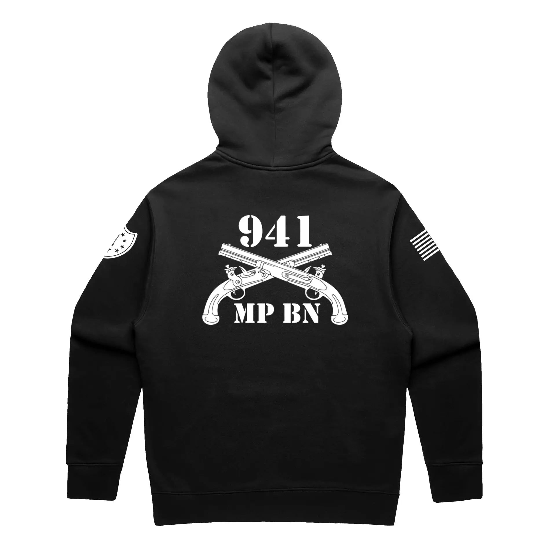 941st MP CO Black Hoodie