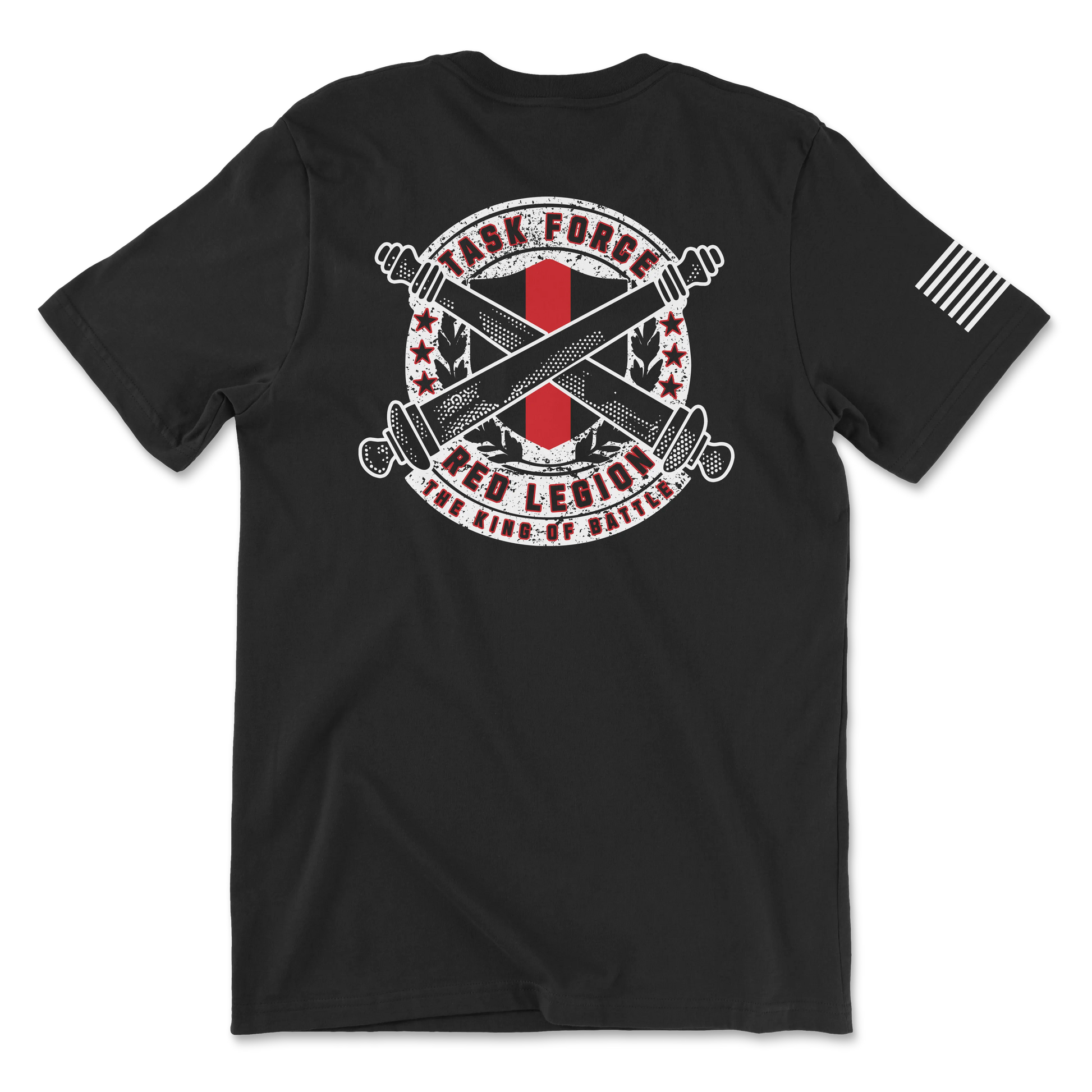 Task Force Red Legion Black Tee