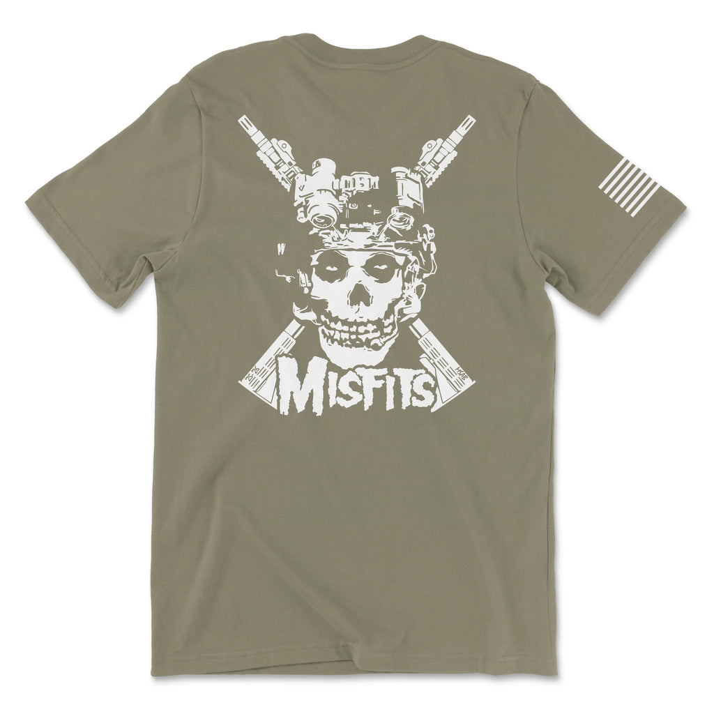 Misfit Coyote Brown Tee