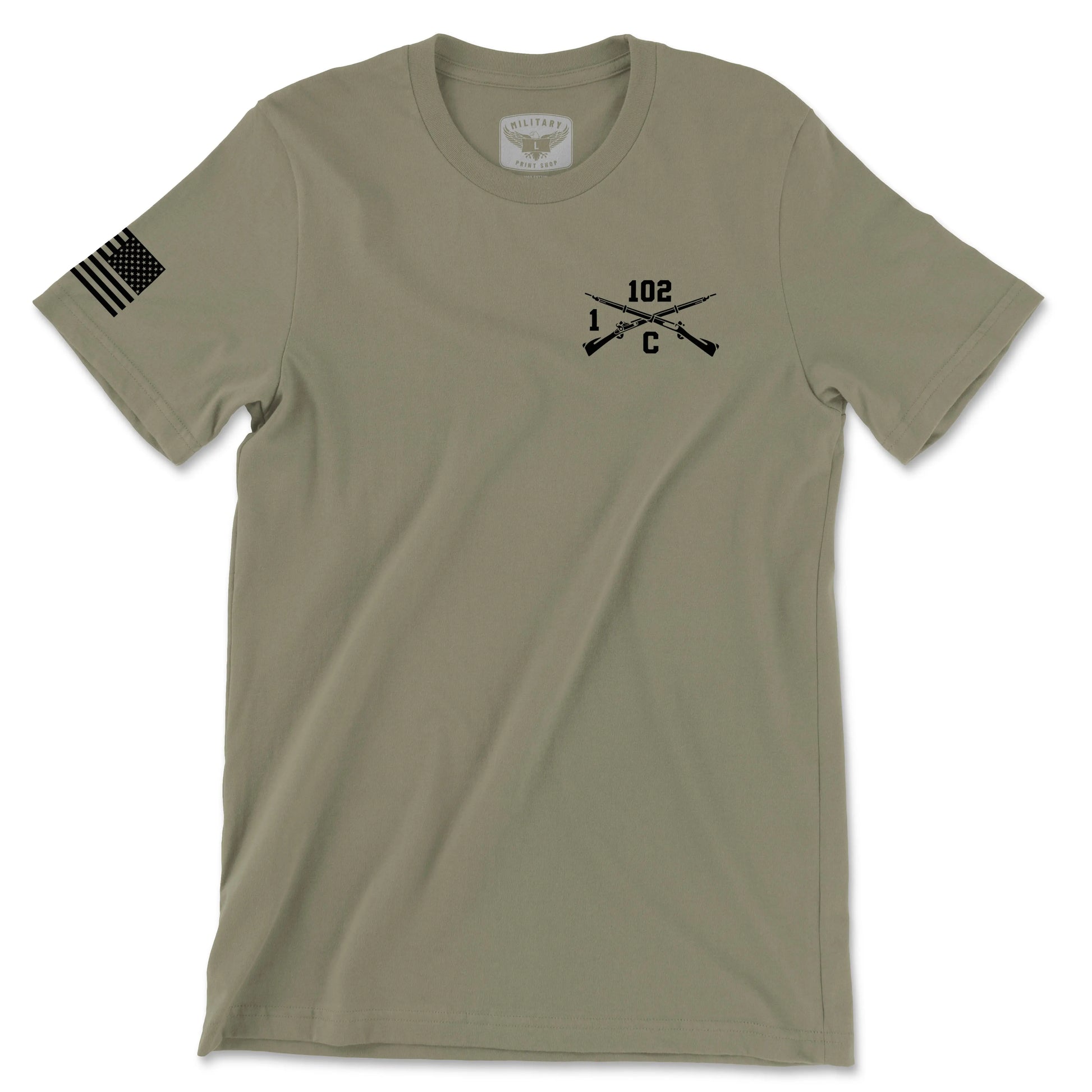 1-102 Chosen Company Coyote Brown Tee