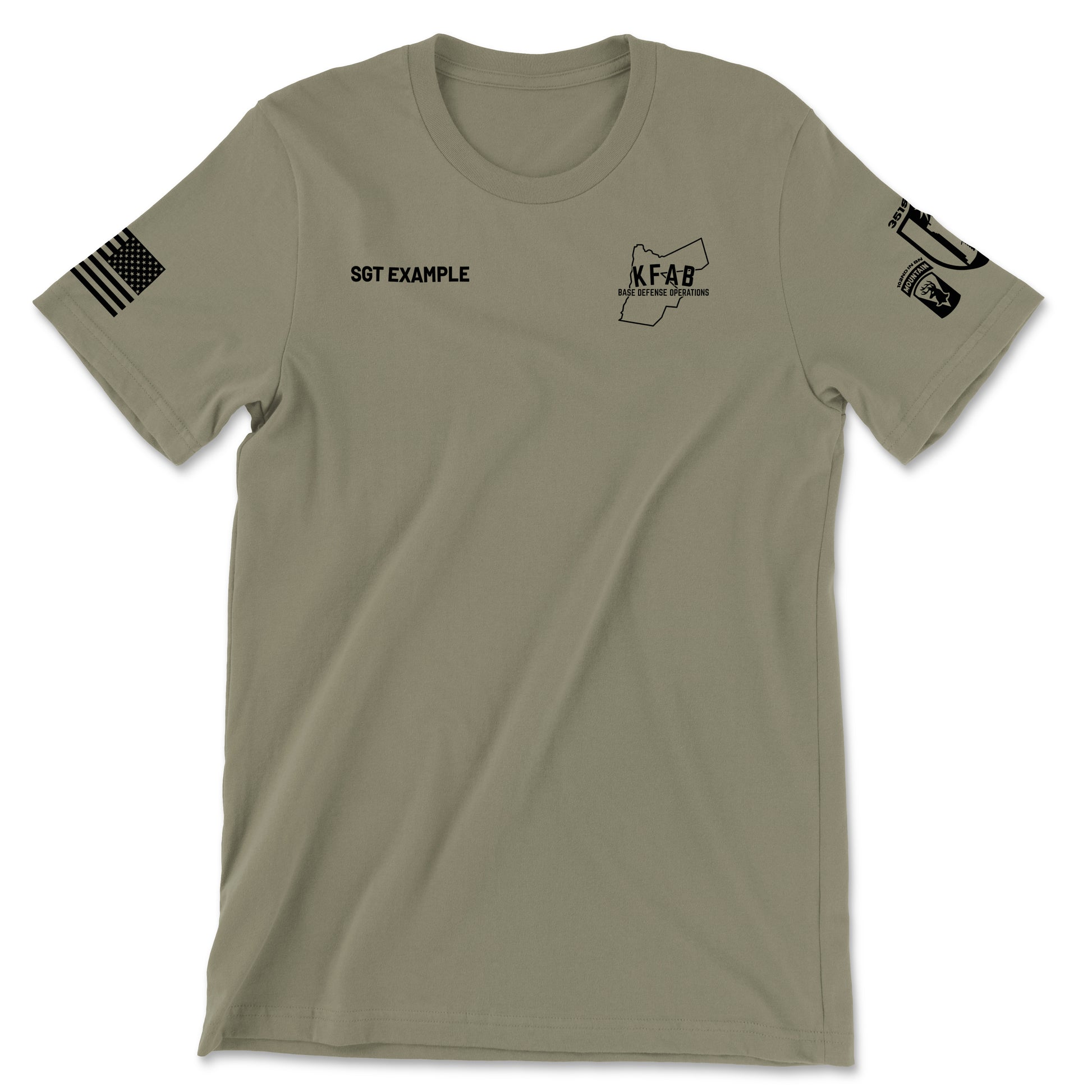 KFAB Base Defense Operations Coyote Brown Tee