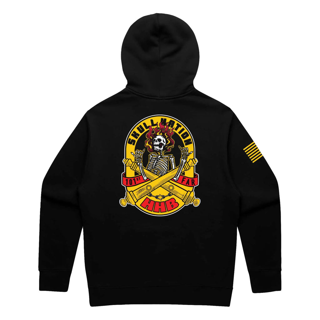 HHB Black Zip Hoodie