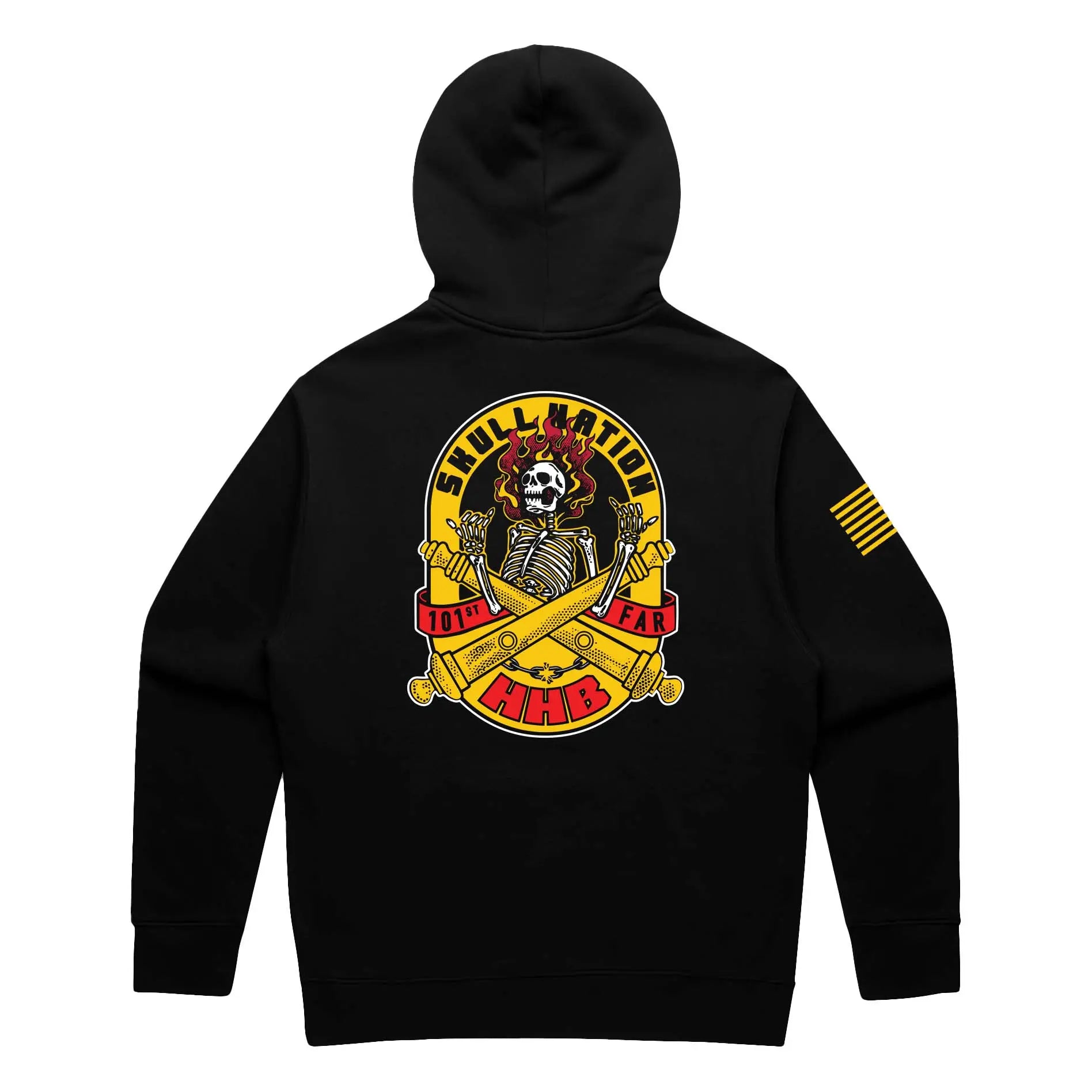HHB Black Zip Hoodie