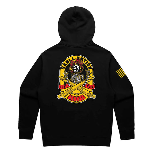 HHB Black Zip Hoodie