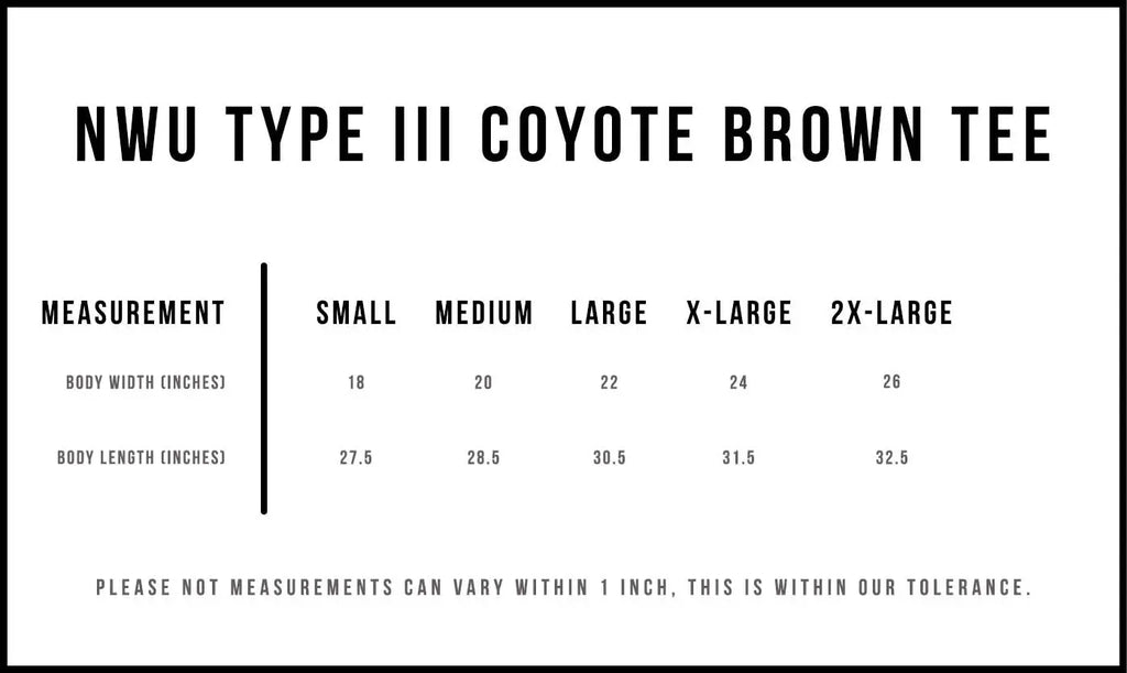 LSD 50 Coyote Brown Tee