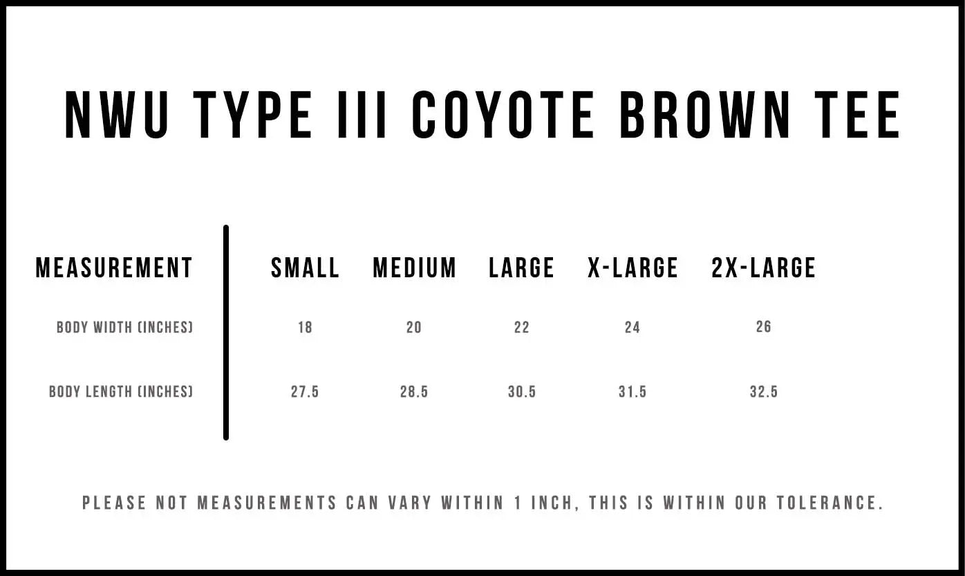 LSD 50 Coyote Brown Tee